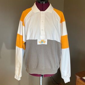 Vintage 1990s Nike Collared Long Sleeve Pro Club Shirt (Size L)